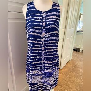 Saint Tropez West Ladies Blue Shift Dress